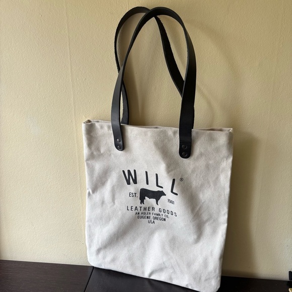 WILL leather goods, Portland marathon side, body bag, satchel tote - Picture 1 of 6